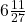 6\frac{11}{27}