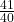 \frac{41}{40}