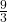 \frac{9}{3}